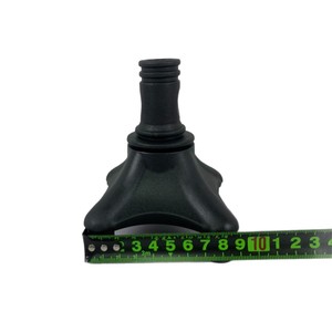 Base en caoutchouc à quatre pieds antidérapante noire Fukangrui pour cannes de marche, pièces de rechange pour personnes âgées - Product Image 5