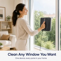Nettoyeur de vitres automatique pour les écoles, les hôpitaux, les hôtels, les foyers, conception électrique sécurisée, 10 modes intelligents, livraison rapide