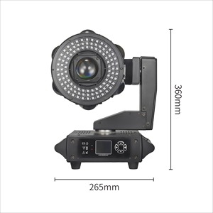 Luces Láser de Cabeza Móvil con Efecto Meteoro LED RGBW de Llama Brillante, Chorro Dinámico de Chispas, para Espectáculos Profesionales de <span class=keywords><strong>DJ</strong></span>, Conciertos y Eventos de Fiesta - Product Image 6
