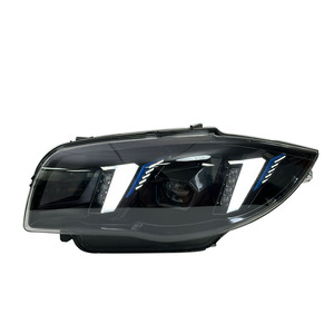 Đèn pha kép hai màu SJC Auto dành cho BMW 1 Series E87 E82 2004-2011 120i 130i 135i Đèn pha <span class=keywords><strong>LED</strong></span> lắp đặt dễ dàng, đèn trước <span class=keywords><strong>Laser</strong></span> - Product Image 3