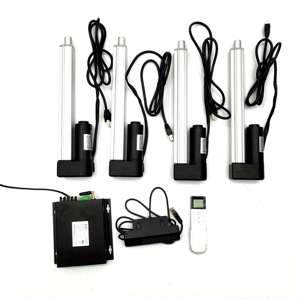 Actuadores eléctricos de 8 pulgadas de alta resistencia 4000N 24V Direccional DC 12V Soporte Imán permanente para elevador de mesa de <span class=keywords><strong>TV</strong></span> reclinable - Product Image 2