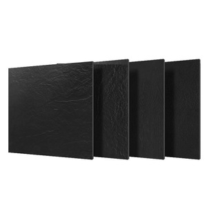 Carrelage Céramique Pleine Masse Noire 600 x 600 mm pour Extérieur, Jardin, Cour, Sol, Antidérapant, Idéal pour Magasins et Restaurants (Hot Pot) - Product Image 4