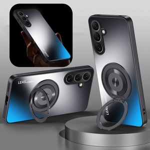 <span class=keywords><strong>Coque</strong></span> arrière rigide avec protection d'objectif AG effet mat et support pour Samsung S26 S25 S24 S23 S22 <span class=keywords><strong>S21</strong></span> S20 Ultra + <span class=keywords><strong>FE</strong></span>, pare-chocs - Product Image 1