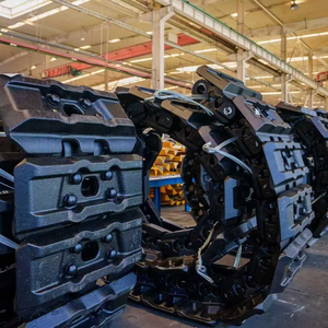 Pièces d'origine LUYUE, ensemble de rail de chaîne 21T-32-00025, chaîne pour excavatrice Komatsu PC2000-8 - Product Image 1