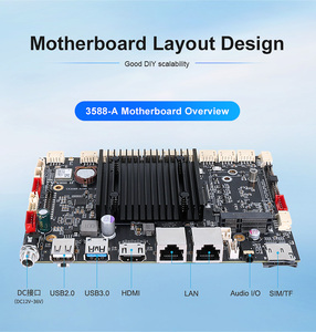 Carte mère Rk3568 embarquée multimédia Android avec interface Mipi, carte mère Rk3588A Android 13.0 - Product Image 2