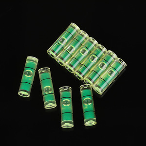 Mini Nivel de Burbuja Cilíndrico 6x20mm, Nivel de Precisión con Líquido Verde para Herramientas y Equipos de Bricolaje - Product Image 1