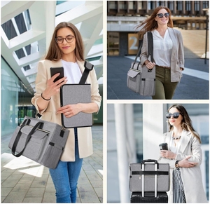 Bolso <span class=keywords><strong>de</strong></span> Hombro Grande <span class=keywords><strong>para</strong></span> Computadora Portátil, Personalizado <span class=keywords><strong>para</strong></span> Maestros, con Bolsillo Aislado, <span class=keywords><strong>para</strong></span> Mujer, <span class=keywords><strong>de</strong></span> Fábrica con Certificación BSCI - Product Image 2