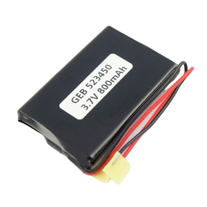 Перезаряжаемый 2S1P призматический литий-ионный полимерный аккумулятор 7,4 В 1000 мАч 523450 модель - Product Image 1