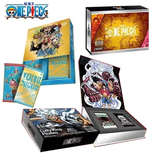 Un pezzo Chopper Luffy Nami gioco di Trading Collection eroe CCG carta Booster Box rari carte da gioco da tavolo per bambini giocattoli regalo