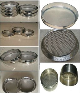 Điện rung màn hình sifter Shaker phòng thí nghiệm tiêu chuẩn kiểm tra rung sàng bột sàng lọc Vibrator separator máy - Product Image 4