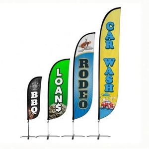 Customizable Business & Advertising Feather <b>Flags</b> Flying Beach <b>Flags</b> for Promotional Events - Product Image 6