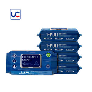 Mini lingettes humides désinfectantes à couleurs personnalisables Papier hygiénique sans alcool non parfumé pour le nettoyage domestique - Product Image 1