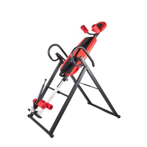 เครื่องยืดหลังแบบพับได้ ฮีรุน อินเวอร์ชั่น เทเบิล แฮนด์สแตนด์ ทำจากเหล็ก ผลิตในจีน พร้อมที่พักศีรษะปรับได้ และเข็มขัดนิรภัย - Product Image 4
