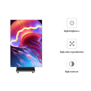 Affichage numérique intérieur, écran d'affichage LED GOB, Wifi 4G 5G USB, P1.25 P1.5 P1.8 P2.5 pour la publicité de produits en magasin de détail - Product Image 3