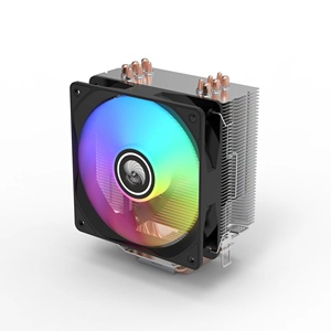 Ventilador RGB PWM de 120 mm, Enfriador de Aire para <span class=keywords><strong>CPU</strong></span>, 6 Tubos de Calor, 200 W TDP, LGA 1700 AM4, ODM/OEM - Product Image 1