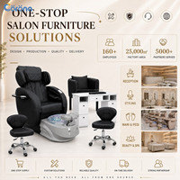 Fauteuil de pédicure commercial moderne pour salon de manucure avec bassin de spa pour les pieds, idéal pour les instituts de beauté