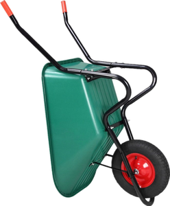 Carretilla de una rueda de venta directa de fábrica, tolva engrosada para transporte y manipulación - Product Image 4