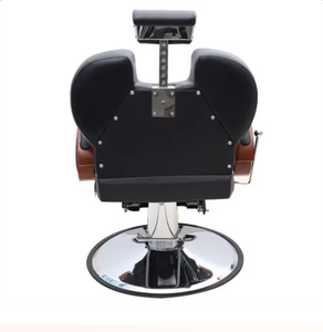 Sillón de Peluquería para Hombre, Plegable y con Elevación, Diseñado para Uso Retro en Salón de Belleza o Barbería - Product Image 4