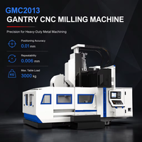 Centre d'usinage vertical CNC 3 axes haute précision SHANDONG HUAWEI BT50 GMC2013 24 bras ATC Système de contrôle Fanuc