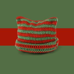 Chunky <span class=keywords><strong>Islande</strong></span> fil itinérant chapeau flammé crochet à la main Plaid rayure 3D broderie impression numérique chaud pour la plage ou les affaires - Product Image 5