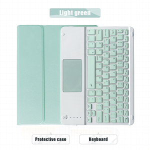Nouvel étui en cuir pour clavier sans fil BT rechargeable pour <span class=keywords><strong>OPPO</strong></span> Oneplus Pad Go 11.4 - Product Image 3