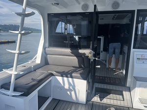 Bateau de pêche et de loisirs Gospel Boat 8,8 m (29 pieds) en aluminium soudé, cabine, moteur, catamaran - Product Image 5