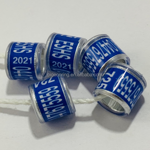 Groothandel Hoge Kwaliteit Ring Postduif Aluminium Met Plastic Postduif Been Bands - Product Image 4