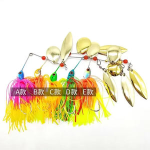 TAKEDO JGL04 16G Plantilla Personalizada Compuesto Japonés Tipo Pez Lentejuelas Luya Baitmoon Cebo Falso Gancho de Plomo Barba Antigua - Product Image 3