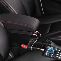 Accoudoir universel repose-bras boîte de rangement, gros, accoudoir, boîte de rangement pouvant être étendu pour le support de coude de voiture