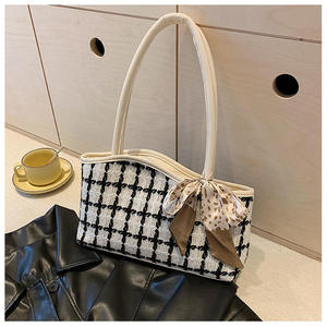 Nouveau sac à main, nouvelle tendance, sac à main pour femme à carreaux grande capacité, sac fourre-tout tendance - Product Image 2