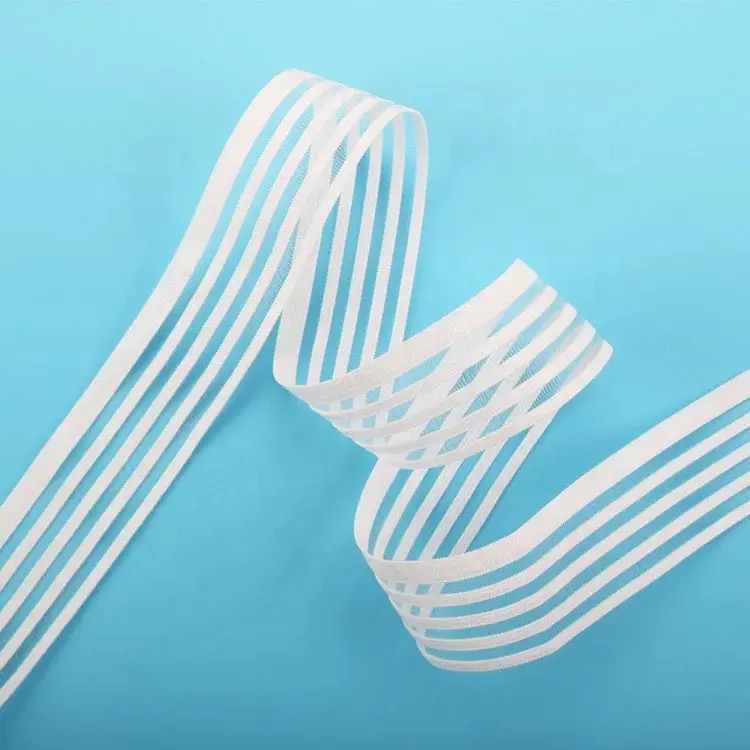 Hersteller Großhandel Nylon Farbe BH-Träger Spitzen bänder elastischen Gürtel Armband Druck band Gummibänder für Dessous