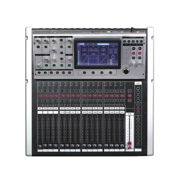 24-Channel Digital Mixing Console Touch Screen Audio Mixer Console