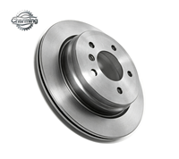 Remplacement OEM de qualité supérieure OE # Disque de frein arrière ventilé et revêtu à 5 trous de 300 mm pour BMW E9X Série 3 X1 E84 - 34216764653