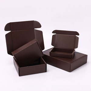 נייר אריזה חום חזק מסוג E לקרטון גלי למשלוח, דו צדדי, רב צבעוני, קופסת דואר מקרטון קראפט, קופסת מתנה - Product Image 3