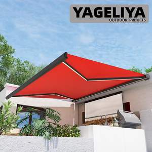 Auvent rétractable extérieur motorisé automatique en aluminium de marque GHUSTRUD Hanrui - Product Image 6