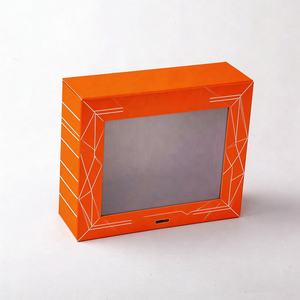 Cajas de Regalo Rígidas de Cartón Plegables con Diseño Nuevo, Logotipo Personalizado, Papel Artesanal y Ventana de PVC - Product Image 4