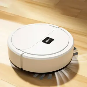 Nouveau Modèle Robot Balayeur Automatique Maison Mini Machine de Nettoyage Recharge USB Intelligent Balai Laveur <span class=keywords><strong>Aspirateur</strong></span> 2-en-1 Cadeau Jouets - Product Image 1