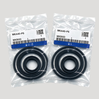 Kit de réparation d'étanchéité MKB/MKA40-PS pour cylindre pneumatique à pince rotative de la série MK, comprenant un joint de tige et une bague d'usure