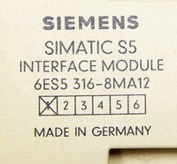 Módulo de Interfaz 6ES5316-8MA12 6ES53168MA12 S5 para PLC