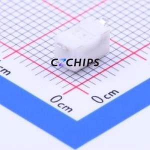 1TS002B-2500-4300-CT Tactile Switch SMD,3.5x6mm Switch Single Pole Single Throw Rectangle Button 2.5N Vertical Mount - Product Image 2