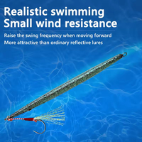 Leurre de pêche en métal 60g/80g, simulation de poisson, pour la pêche en bateau, leurre dur pour marlin, lac, rivière, eau salée, en mer, ruisseau, effet poisson réaliste