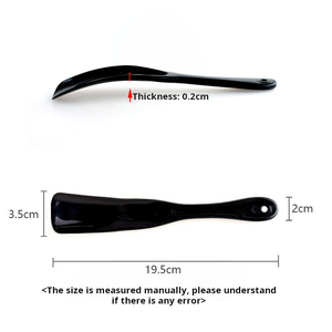 Scarpe clacson con Logo personalizzato da 19 cm di qualità per Hotel sfuse realizzate in plastica da 7.5 pollici strumento di assistenza per uomo e donna - Product Image 6