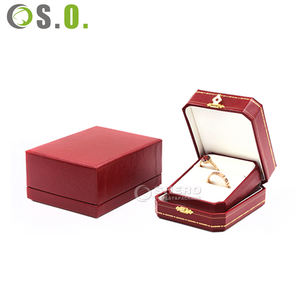 SHERO nouveau Design couleur personnalisée proposition de bijoux boîte à Double anneau emballage de bijoux pour boîtes-cadeaux - Product Image 4