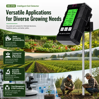 Vente en gros de testeurs de sol multi-paramètres intelligents WES WE-ST03 IoT pour l'agriculture de précision, analyseur numérique 5 en 1