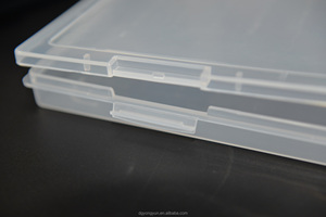 Bán Toàn Bộ Hình Chữ Nhật Hộp Lưu Trữ Bằng Nhựa Trong Suốt A4 File Clear PP Case - Product Image 4