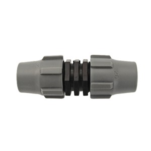 Accouplement de verrouillage de 20mm pour menuisier de réparation de tuyau en LDPE de 20mm et pour connecteur d'eau de <span class=keywords><strong>goutte</strong></span> <span class=keywords><strong>à</strong></span> <span class=keywords><strong>goutte</strong></span> de tuyau d'irrigation de jardin et de ferme - Product Image 1