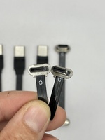 Manufaktur OEM ultra dünnes FPC FPV flache Ellenbogen winklig USB 3.1 Typ c kabel 60 W 100 W 10 G Datenstromladung Verlängerungskabel