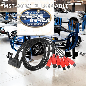 Cavo a Impulsi per Macchina <span class=keywords><strong>Pulizia</strong></span> <span class=keywords><strong>Iniettori</strong></span> Elettrici MST-A360, Accessorio per Lettore Codici Tipo 6 Cilindri, Garanzia 1 Anno per Auto - Product Image 3