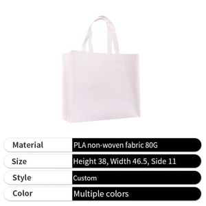 High Load-bearing Capacity Stock PLA Shopping Bags Ideal for <b>Gift</b> Shoe & Apparel Packaging Eco-Friendly & Reusable - Product Image 2