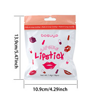 Ensemble de 18 rouges à lèvres en capsule, non tachants, mini rouges à lèvres mats multicolores